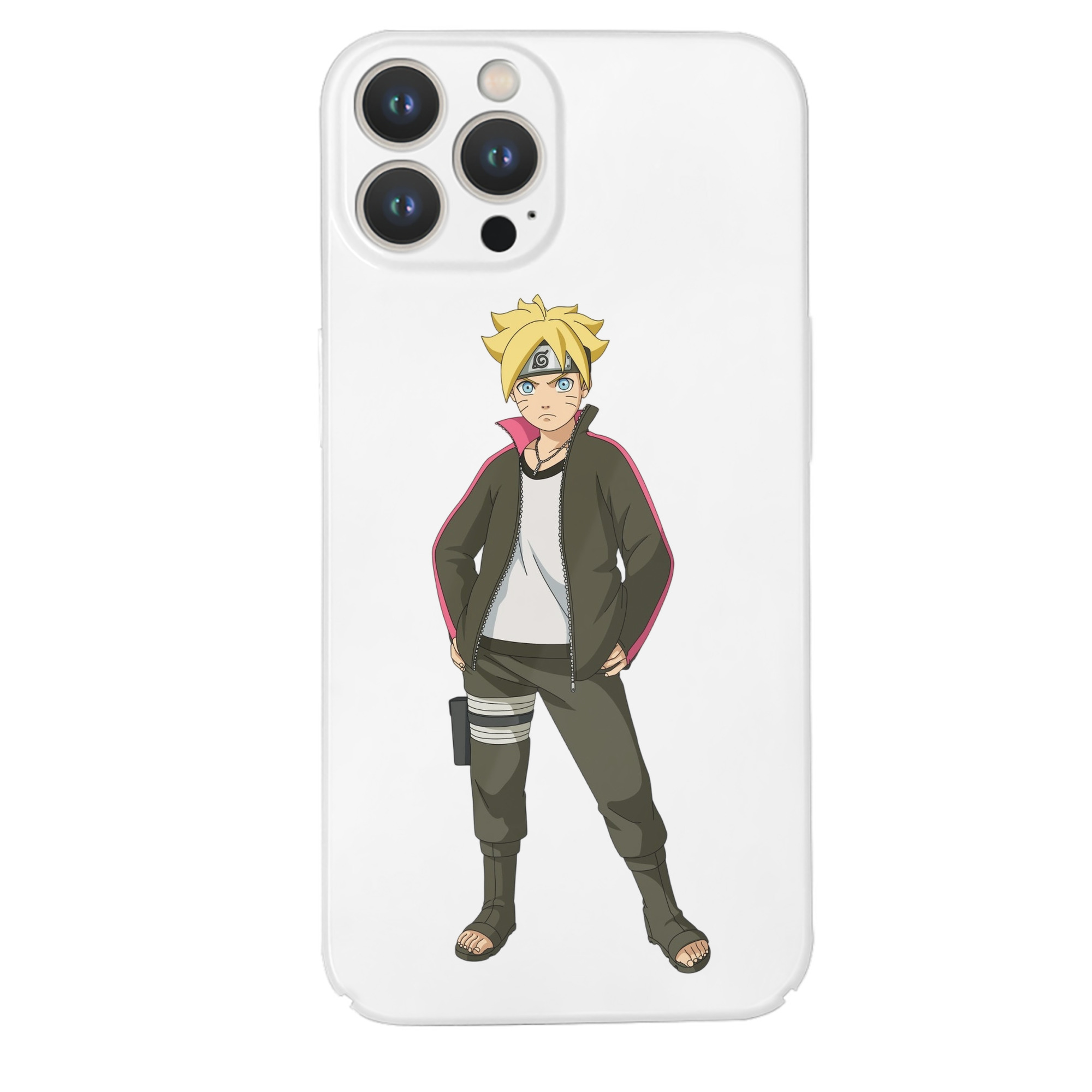 （画像用） NARUTO -ナルト- うずまき ボルト Uzumaki Boruto 【iPhone 14シリーズ対応】ハードケース